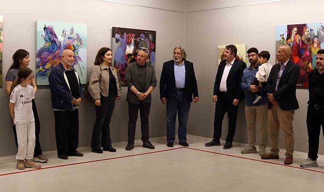 Ferahoğlu, SANKO Sanat Galerisi'nde resim sergisi açtı