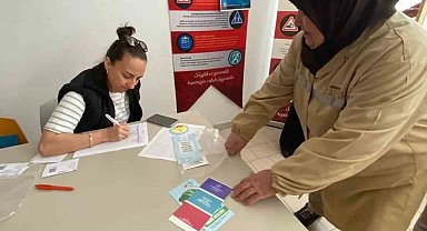 Fındık fabrikası çalışanların kilolarını ölçtüler