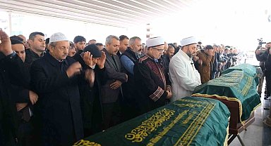 Fransa'daki yangında hayatını kaybeden 3 kardeş son yolculuğuna uğurlandı