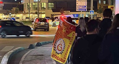 Galatasaray şampiyonluğunu ilan etti, Sakaryalı taraftarlar sokağa döküldü