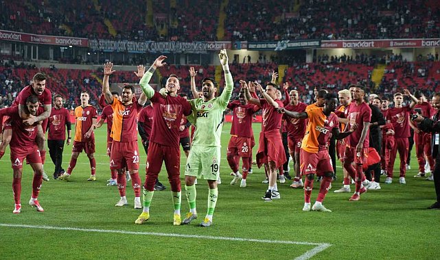 Galatasaray'ın kupa coşkusu