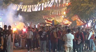Galatasaray'ın şampiyonluğu Manisa'da coşkuyla kutlandı