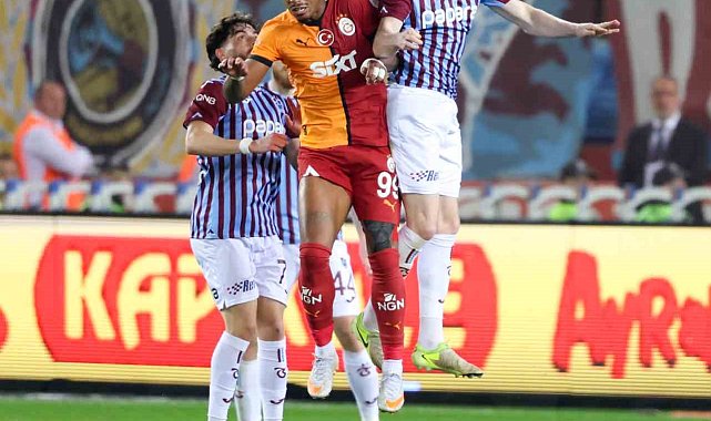 Galatasaray'ın Trabzonspor'a karşı bileği bükülmüyor
