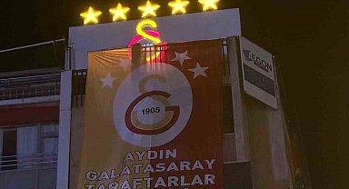 Galatasaraylılar, Aydın'da beşinci yıldızı yaktı