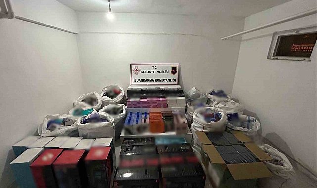 Gaziantep 3 milyon TL değerinde kaçak elektronik eşya ele geçirildi: 2 gözaltı