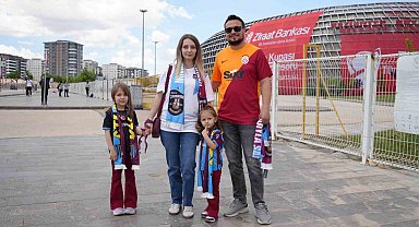 Gaziantep Stadyumu'nda kupa coşkusu başladı