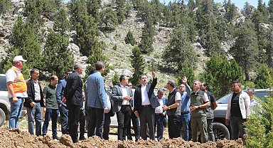 Gazipaşa-Kazancı-Ermenek Yolu'nda çalışmalar başladı