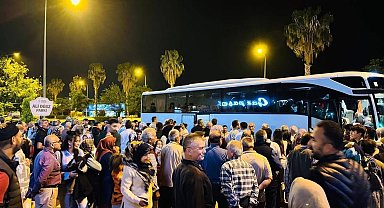 Gazipaşa'da hacı adayları kutsal topraklara uğurlandı