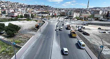 Gebze Ankara Caddesi'nde kavşaklar yenileniyor