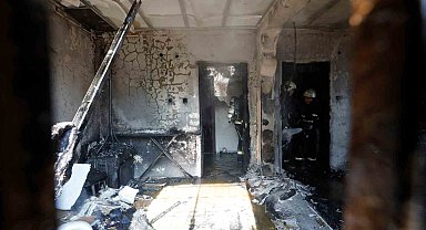 Gecekonduda çıkan yangın itfaiyeyi alarma geçirdi