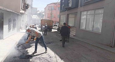 Gediz'de 9 mahallede asfalt çalışması gerçekleştirildi