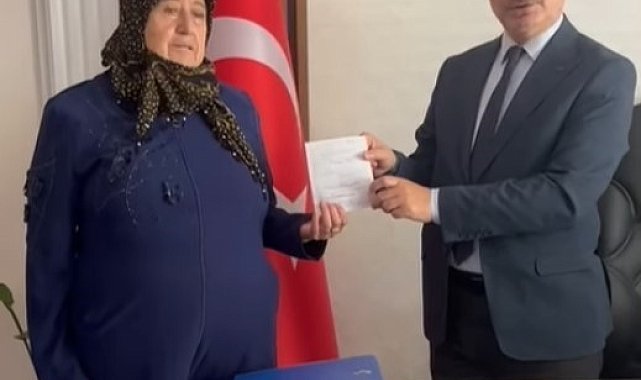 Gediz'de hafızlık Kur'an Kuran kursuna destekler sürüyor