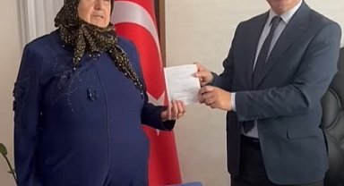 Gediz'de hafızlık Kur'an Kuran kursuna destekler sürüyor