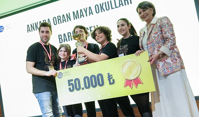 Genç mucitler sahneye çıktı