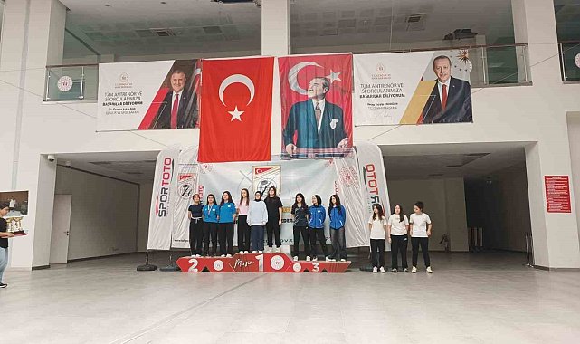 Genç nişancılar Aydın'ı gururlandırdı
