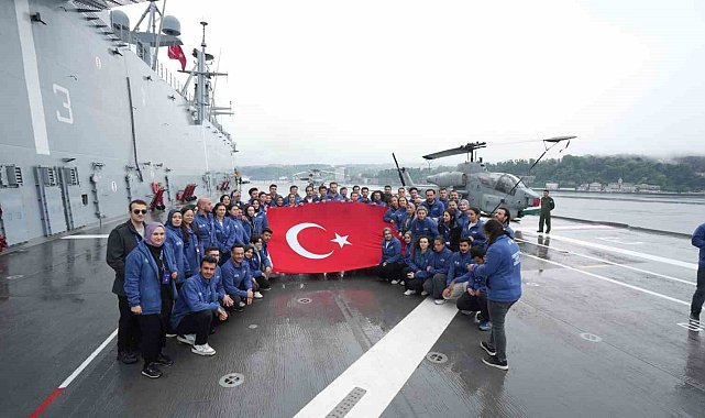 Gençler TCG Anadolu ile Samsun'a doğru tarihi yolculuk yapıyor