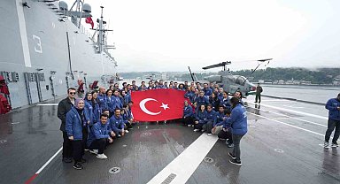 Gençler TCG Anadolu ile Samsun'a doğru tarihi yolculuk yapıyor