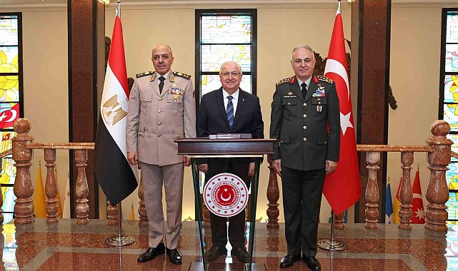 Genelkurmay Başkanı Güler, Mısır Genelkurmay Başkanı Khalifa'yı kabul etti
