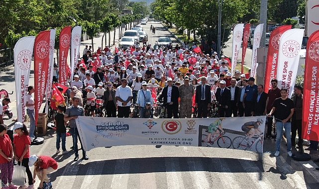 Gercüş'te bisiklet turu etkinliği