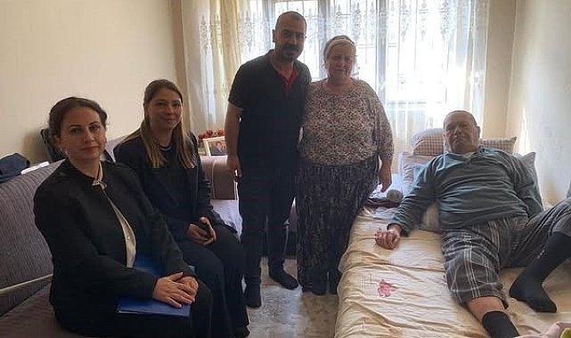 Germencik Belediyesi'nden hasta yatağı desteği