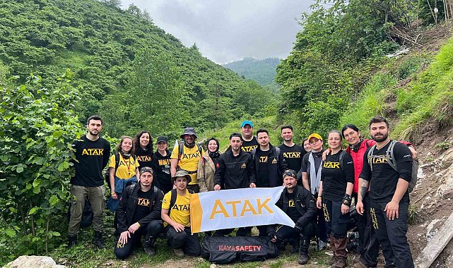 Giresun'da ATAK'tan doğada sınırları zorlayan arama kurtarma eğitimi