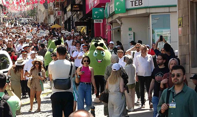 Giresun'da Yeşil Lezzetler Festivali, renkli görüntüleriyle büyük ilgi gördü