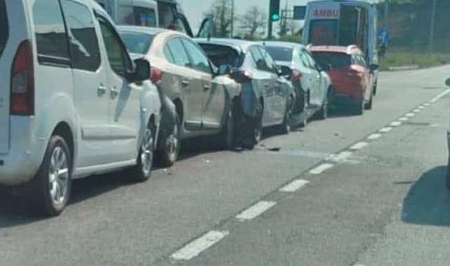 Giresun'da zincirleme trafik Kazası: 2 yaralı