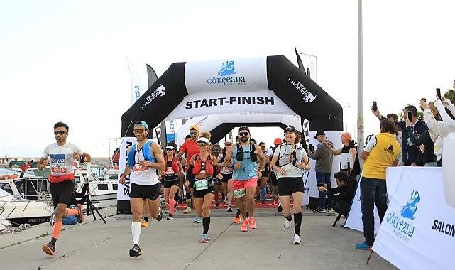 Gökçeada Ultra Trail'de koşu rüzgarı ikinci kez esti