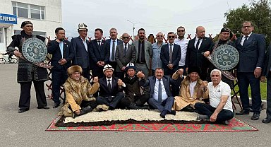 Gölbaşı, Kırgızistan'ın Balıkçı şehri ile kardeş şehir oldu
