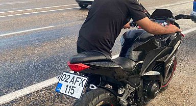 Gölbaşı'nda motosiklet devrildi: 1 yaralı