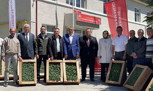 Gölpazarı'nda yerli ve milli fide dağıtım programı gerçekleştirildi