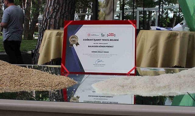 Gönen Baldo Pirinci artık tescilli