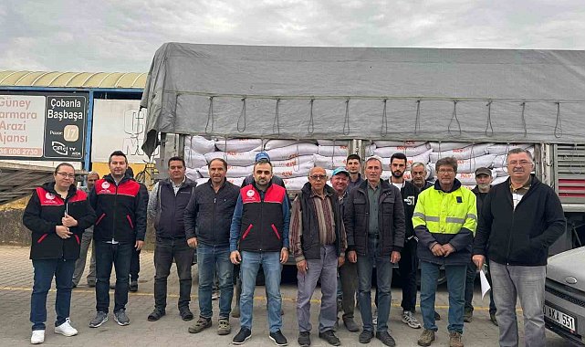 Gönen'de çeltik üreticilerine hibe destekli tohum dağıtımı yapıldı