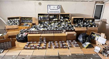 Gönen'de kaçak tütün operasyonu: 19 adrese eş zamanlı baskın