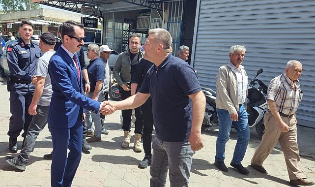 Gördes sanayi sitesi esnafı 5 bin kişilik yemek hayrı yaptı