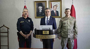 Gümüşhane'de Nisan ayı asayiş bilgilendirme toplantısı gerçekleştirildi