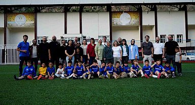 Gümüşhane'de tribünlere anne eli değiyor