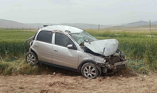 Günyüzü'nde trafik kazası, 1 yaralı