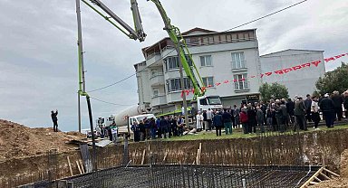 Hafızlık Yatılı Kur'an Kursu binasının temeli atıldı