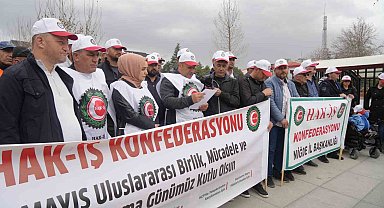 HAK-İŞ Niğde'de 1 Mayıs'ı kutladı: "Emeğin ve emekçinin yanındayız"