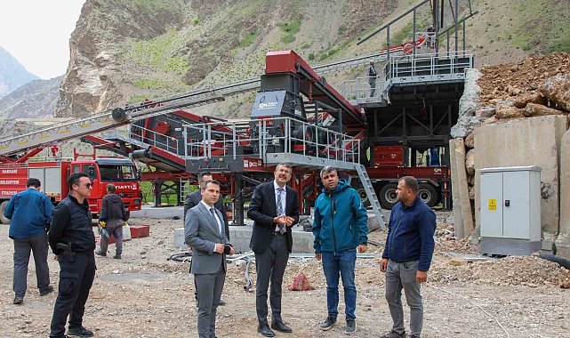 Hakkari'de 150 tonluk üretim kapasiteli tesis kuruluyor