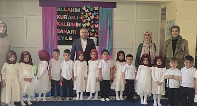 Hakkari'de 4-6 yaş Kur'an kurslarında yılsonu coşkusu