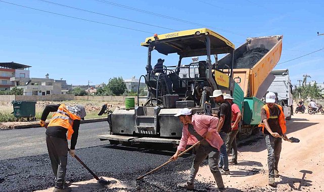 Halfeti'de ulaşımı rahatlatacak asfalt hamlesi