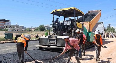 Halfeti'de ulaşımı rahatlatacak asfalt hamlesi