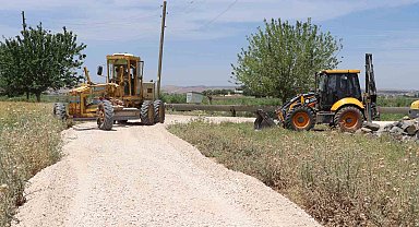 Haliliye kırsalında üstyapı çalışmaları sürüyor