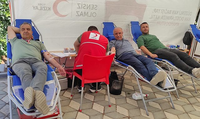 Halk Eğitim Merkezinde kan bağış kampanyası düzenlendi