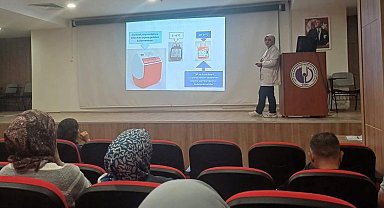 Hastane temizlik personeline uygulamalı eğitim