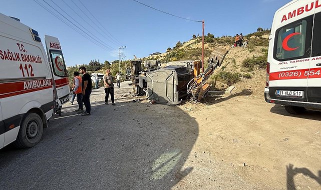 Hatay'da trafik kazası: 3 yaralı