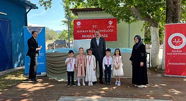 Havran'da 4-6 yaş Kur'an kursları yıl sonu etkinliği düzenlendi