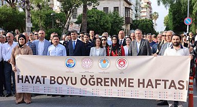 Hayat Boyu Öğrenme Haftası Festivali Mersin'de coşkuyla başladı